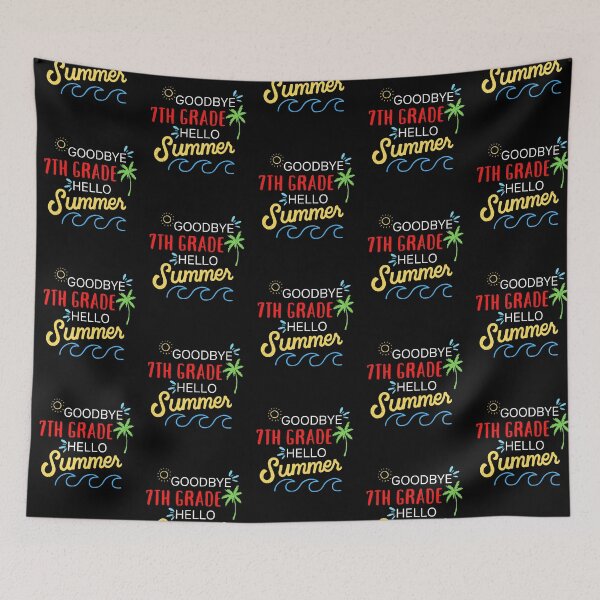 Item preview, Goodbye Seventh Grade Hello Summer designed and sold by MrTsTshirts.