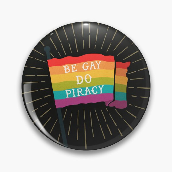 Item preview, Be Gay Do Piracy designed and sold by illustore.