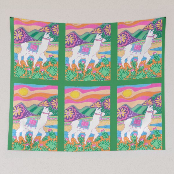 Item preview, Joyful Llama designed and sold by RiverbyNight.
