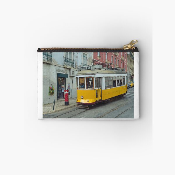 Item preview,  Vintage Tram on the streets of Alfama Lisbon Portugal. designed and sold by Umdash919.