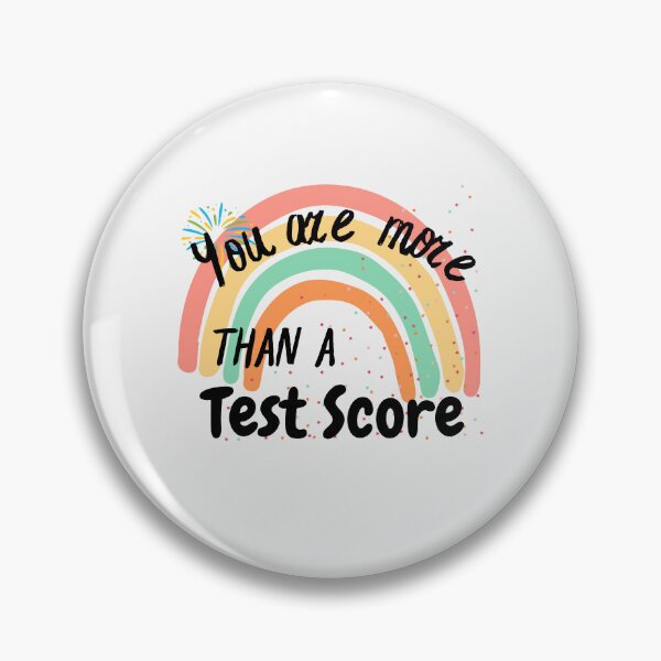 Item preview, Cool Rainbow Test Day Teacher You Are More Than A Test Score designed and sold by Bap-tiste.