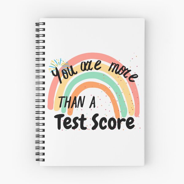 Item preview, Cool Rainbow Test Day Teacher You Are More Than A Test Score designed and sold by Bap-tiste.