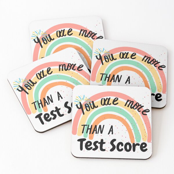 Item preview, Cool Rainbow Test Day Teacher You Are More Than A Test Score designed and sold by Bap-tiste.