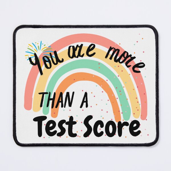 Item preview, Cool Rainbow Test Day Teacher You Are More Than A Test Score designed and sold by Bap-tiste.