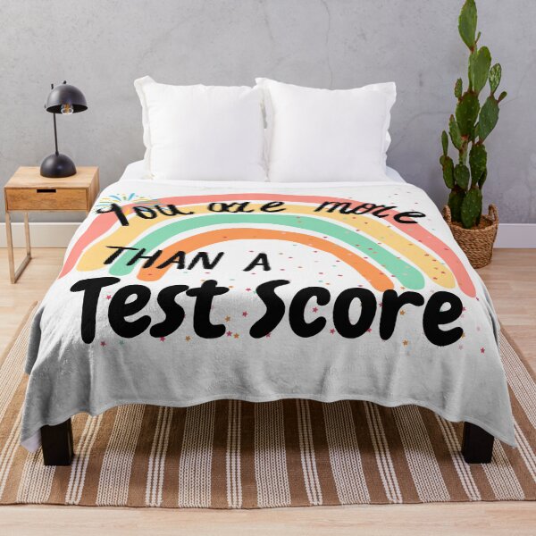 Item preview, Cool Rainbow Test Day Teacher You Are More Than A Test Score designed and sold by Bap-tiste.
