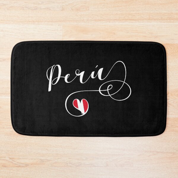 Item preview, República del Perú Flag in Heart, Peru designed and sold by Celticana.