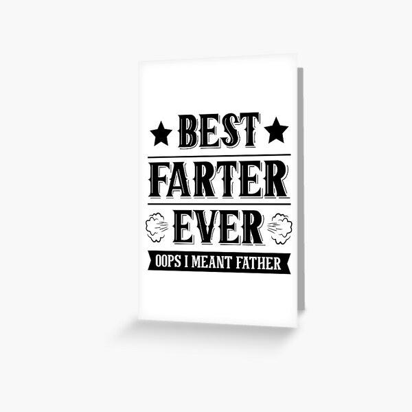 Item preview, Best Farter Ever - Funny Father Day quote gift designed and sold by EtalerHollow.