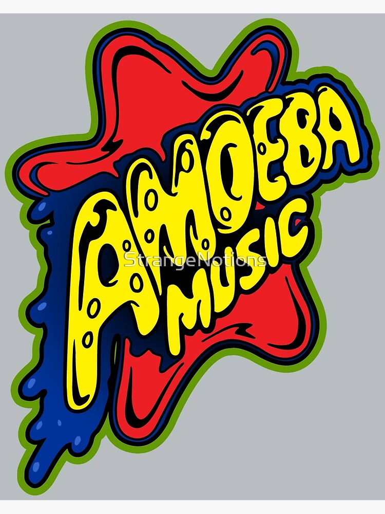 The First, The Old, and Still The Best Amoeba Music Logo by StrangeNotions