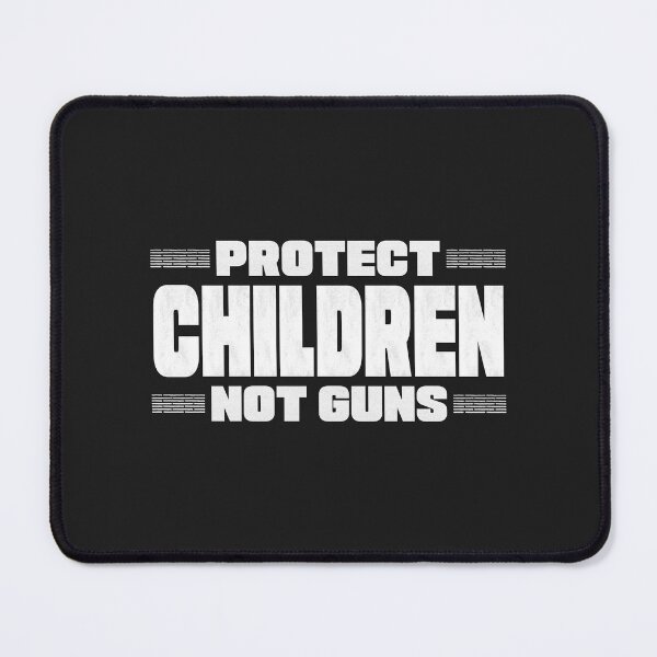 Item preview, protect children not guns - motivational Quote designed and sold by VichallanStudio.