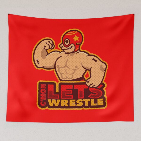 Item preview, Let's Wrestle designed and sold by ArigatoDesigns.