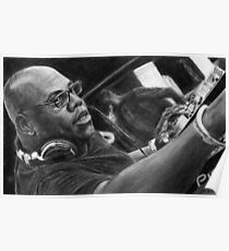 Carl Cox Pencil Drawing Poster