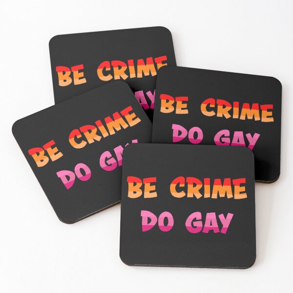 Item preview, Be Crime Do Gay: Lesbian designed and sold by Zia Frazier.