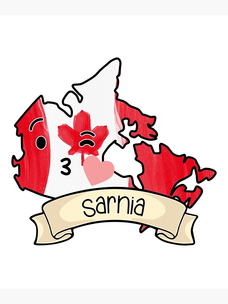 "Sarnia" Poster for Sale by WordsMaps Redbubble
