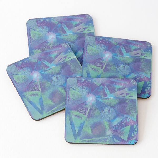 Item preview, triangular teal and purple designed and sold by Bioniclibrarian.