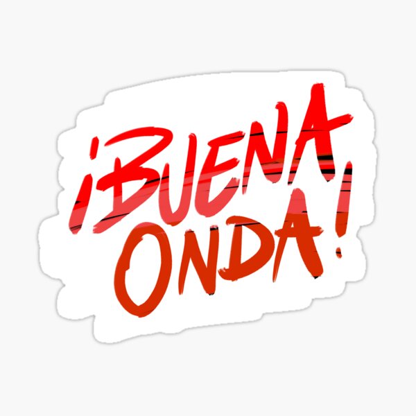 Vista previa del artículo con la obra «buena onda», diseñado y vendido por Salohman.