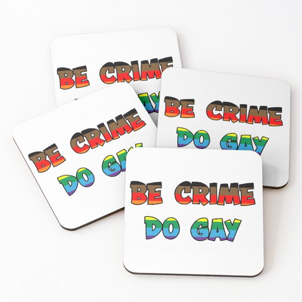 Item preview, Be Crime Do Gay: QPoC designed and sold by Zia Frazier.