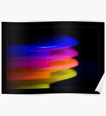 coloured plates Poster