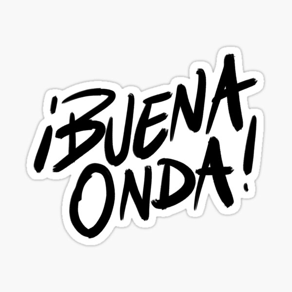 Vista previa del artículo con la obra «buena onda 2», diseñado y vendido por Salohman.