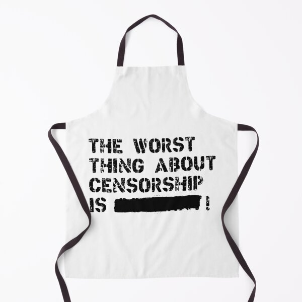 Item preview, Censorship Sign designed and sold by urbancrab.