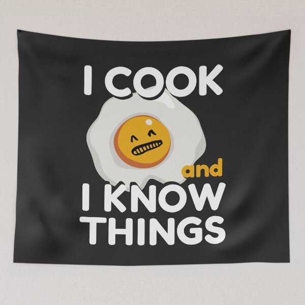 Item preview, I cook and I know things designed and sold by MemWear.