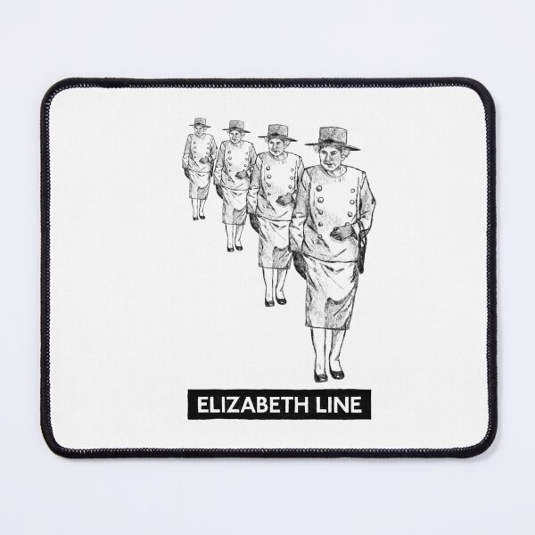 Item preview, The elizabeth line queen tfl designed and sold by Spicysadnessgal.