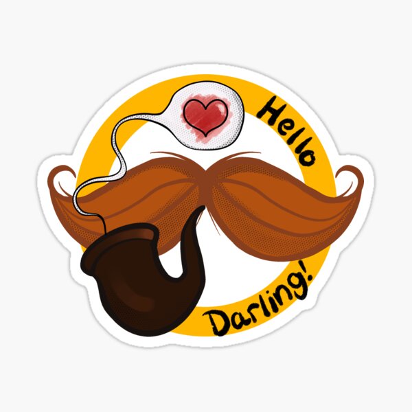 The Kept Man: Hello Darling Sticker