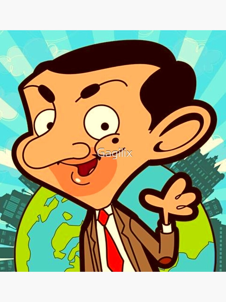 "Mr. Bean" Art Print for Sale by Gagilix Redbubble