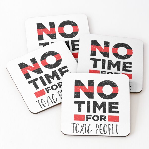 Item preview, No Time For Toxic People designed and sold by Tamer ⭐⭐⭐⭐⭐.