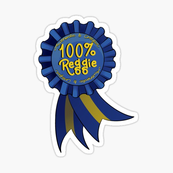 The Kept Man: Reggie Ribbon Sticker