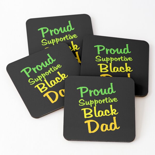 Item preview, Copy of Proud supportive black dad designed and sold by Catspeople.