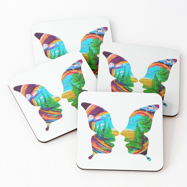 Item preview, We are one!, image with pattern by Marina Daniluka designed and sold by MariDaniArt.