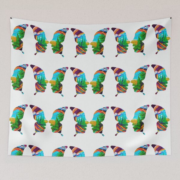 Item preview, We are one!, image with pattern by Marina Daniluka designed and sold by MariDaniArt.