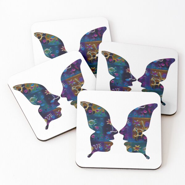 Item preview, We are one!, image with pattern by Marina Daniluka designed and sold by MariDaniArt.