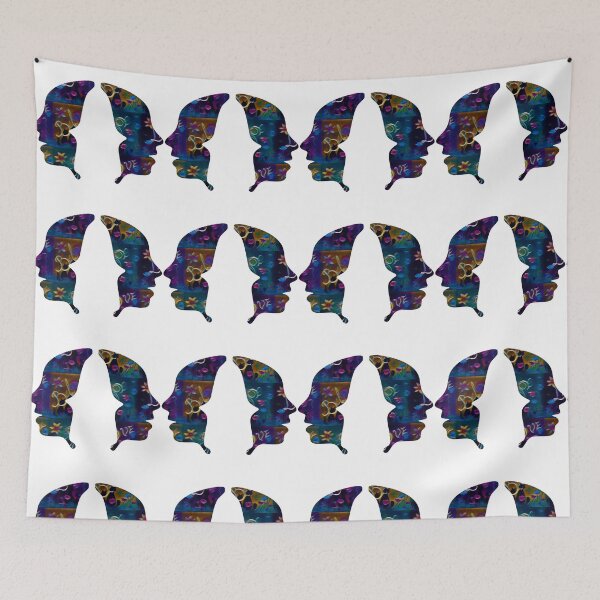 Item preview, We are one!, image with pattern by Marina Daniluka designed and sold by MariDaniArt.