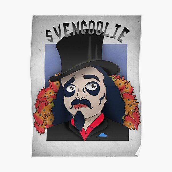 The Horror of Svengoolie Poster Svengoolie® T-Shirt by Bill