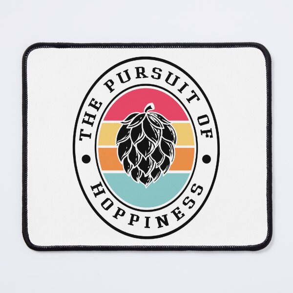 Item preview, The Pursuit of Hoppiness Love Beer Party Art Design Happy Apparel Essential Inspiration Joy Mood Beer Squad designed and sold by DesignByHeartUK.