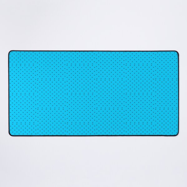 Item preview, Black Diamond Polka Dot Pattern on a Blue Background Small Sized Repeating Pattern designed and sold by Nicolette Olivier.