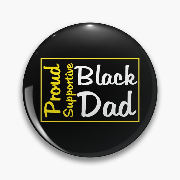 Item preview, Proud supportive black dad designed and sold by Catspeople.