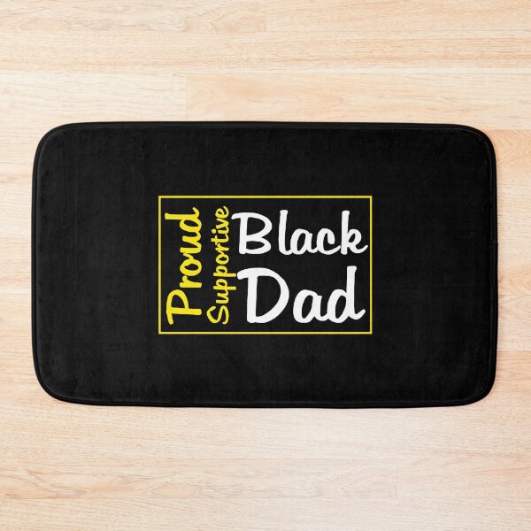 Item preview, Proud supportive black dad designed and sold by Catspeople.