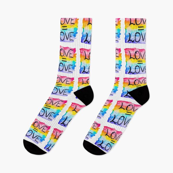 Item preview, Love equals love pride flag designed and sold by Purpledemon16.