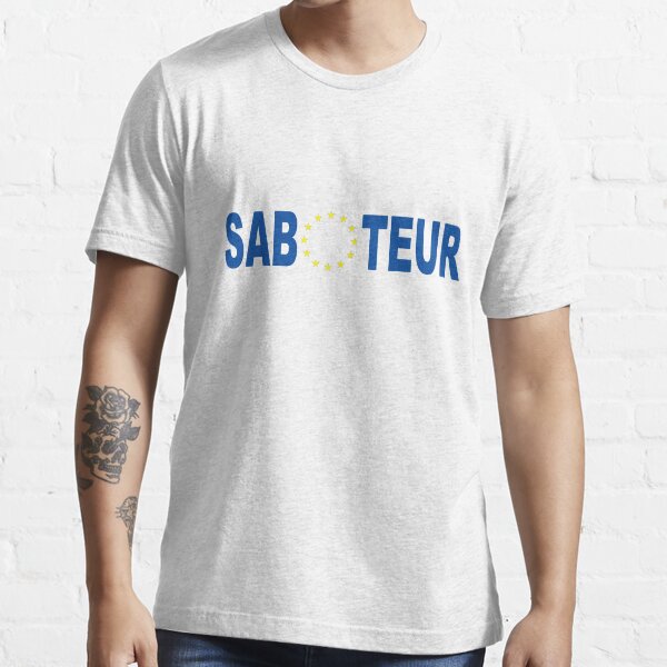 Proud Saboteur (Blue) Essential T-Shirt