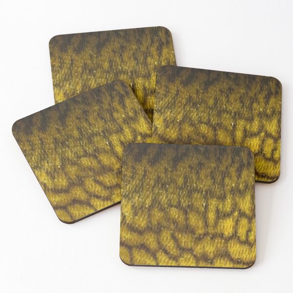 Item preview, Chain Pickerel Skin (Natural) Fish Scales Pattern  designed and sold by CJRPics.
