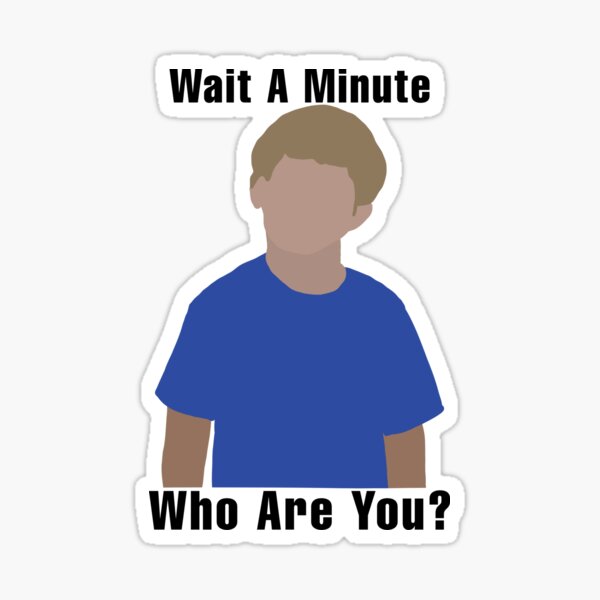 who-are-you-funny-meme-sticker-for-sale-by-artistign-redbubble