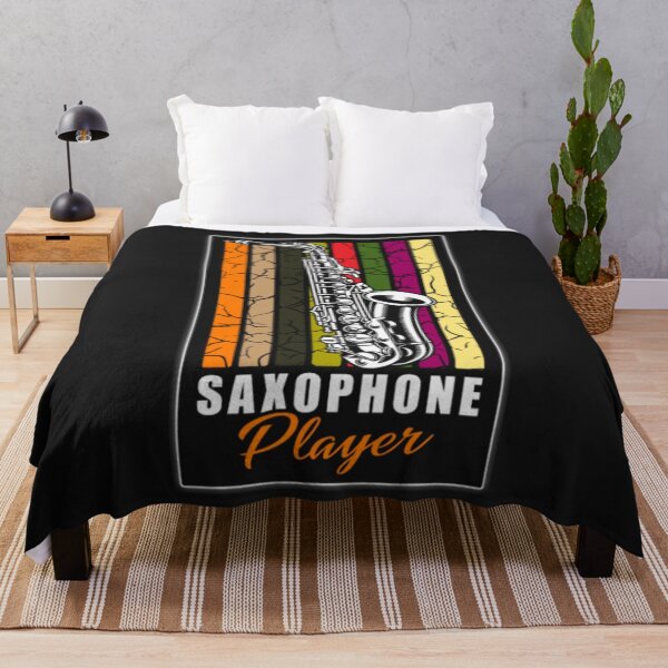 Item preview, Playing Saxophone Band Music Design Vintage designed and sold by ClamenTaon.