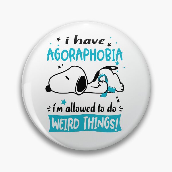 Item preview, I Have Agoraphobia I Am Allowed To Do WEIRD THINGS!  designed and sold by Wlsnpeggy.