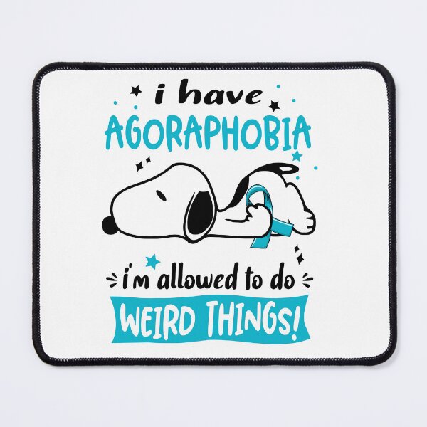 Item preview, I Have Agoraphobia I Am Allowed To Do WEIRD THINGS! designed and sold by Wlsnpeggy.