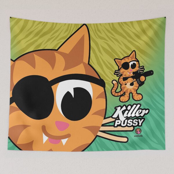 Item preview, KILLER PUSSY JUNGLE ORIGINAL designed and sold by willibilli.