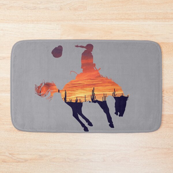 Item preview, Bronco Rider 2: Desert Sunset designed and sold by Zia Frazier.