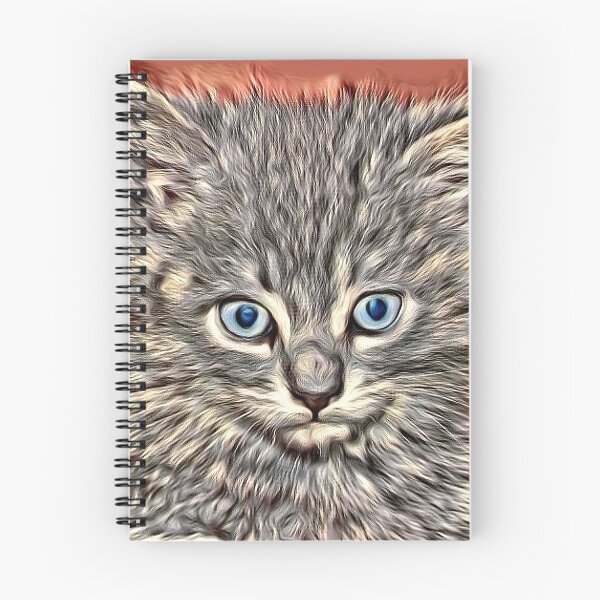 Item preview, Digital portrait of a bemused kitten designed and sold by thalasson.
