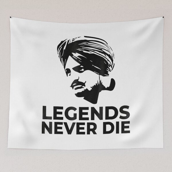 Item preview, Legends Sidhu Moose Wala Forever Classic T-Shirt designed and sold by MONDART.
